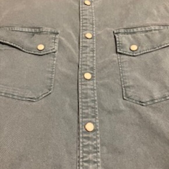 Lucky Brand Snap L/S Shirt  Size M  Classic Fit - Picture 4 of 8